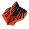 RED DRAGON Hardcore Radical Orange & Black Fan Dart Flights