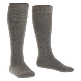 Falke Girls 11488 Comfort Wool Kh Stockings Grey (Dark Grey 3070 ) One Size