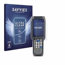 Savvies Pack of 6 Screen Protectors for Honeywell Dolphin CK65 Screen Protector Ultra Transparent