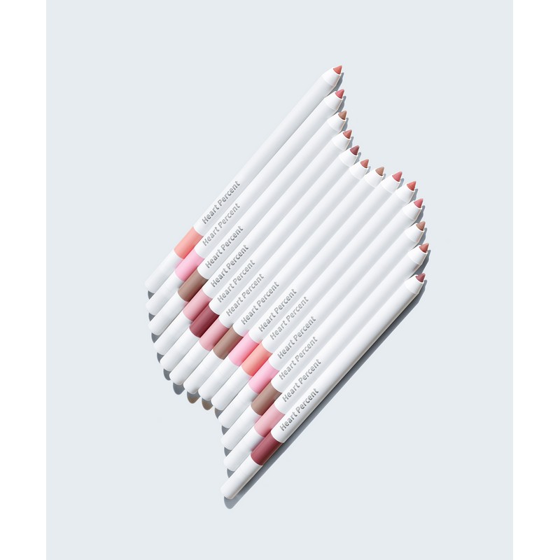 Heart Percent [2PACK] Dot On Mood Lip Pencil Slim