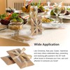 HSEAMALL 50PCS Wedding Favour Candy Boxes, Kraft Paper Pillow Gift