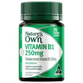 Nature's Own Vitamin B1 250Mg 75 Tablets