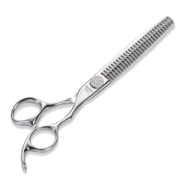 Momotou Professional Chunker Dog Grooming Scissors with Simulation Diamond 440C