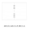 Audiofan Personal Organizer Refill, A5 Size, 6 Holes, Horizontal Ruled,