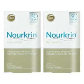 Pack 2 Nourkrin Radiance 30 Tabletas  Anticanas Natural                                                                                               