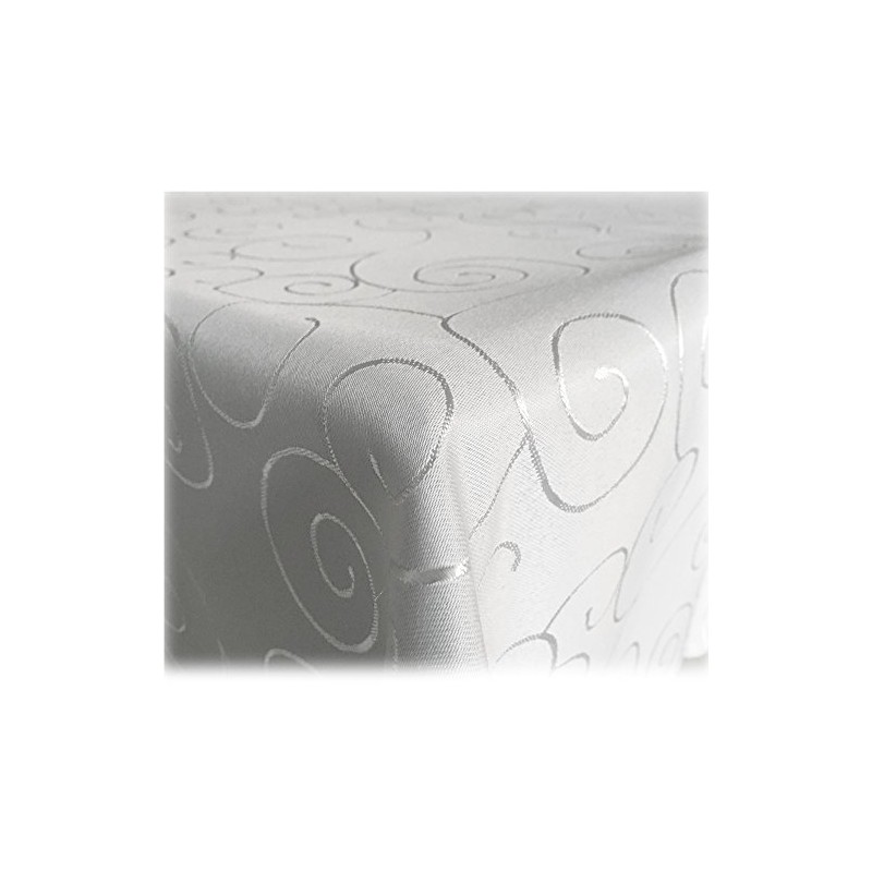 Jemidi Tablecloth. Satin Ornaments. Elegant Tablecloth. 31 Sizes and 7