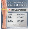 NEWZILL Compression Calf Sleeves (20-30mmHg) for Men & Women -