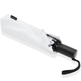 Kizawa Parasol, For Both Sun and Rain, 100% Shading Rate, UV Protection, 100% Light Blocking, One-Touch, Automatic Opening/Closing Parasol, For Men, Large Folding Parasol, Lightweight, Compact, 100% Shielding Rate, Fully Blackout, Heat Shield, Folding Pa