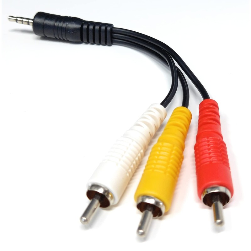 DRUT 25cm short 3.5mm 4 Pole Jack Plug to 3