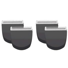 Professional Peanut Snap On Replacement Blades Compatible with Wahl Peanut Hair Clipper #2068-300 (Black-4PCS)