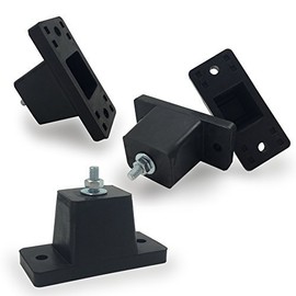 Rubber Vibration Isolator Mounting Bracket for Mini Split Air Conditioner Condenser
