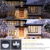 Coinmit Motion Sensor Outdoor Light,Bronze LED 24W Exterior Motion Porch