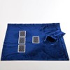 BLESSUME Atar Tarot Table Cloth with One Pouch Velvet, One