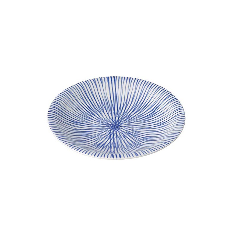 Saikaitoki 17839 Hasami Ware 5 Inch Plate, Tokusa