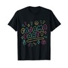 Slumber Party Apparel Women's Pajama Party Graphic T-Shirt - Black,