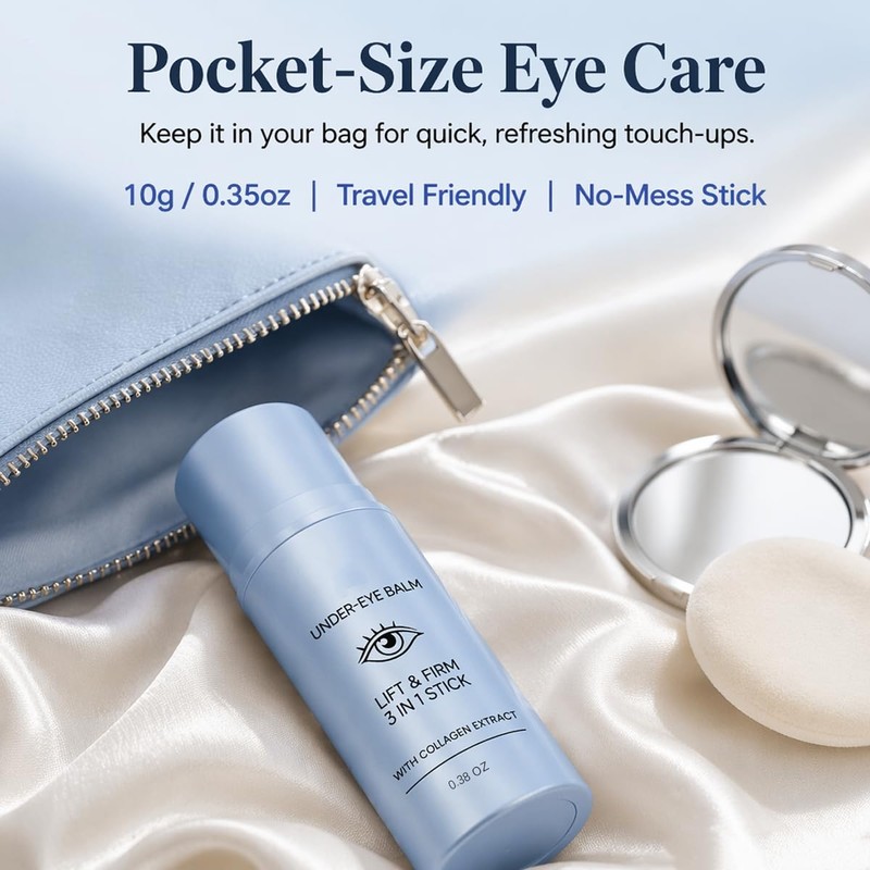Under Eye Balm, Hydrating & Smoothing Eye Balm for Dark