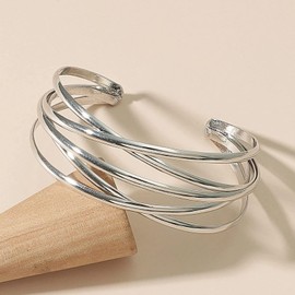Cuff Bracelets for Women Bangle Bracelets Layered Bracelets for Womens Open Cuff Bracelets Jewelry for Party