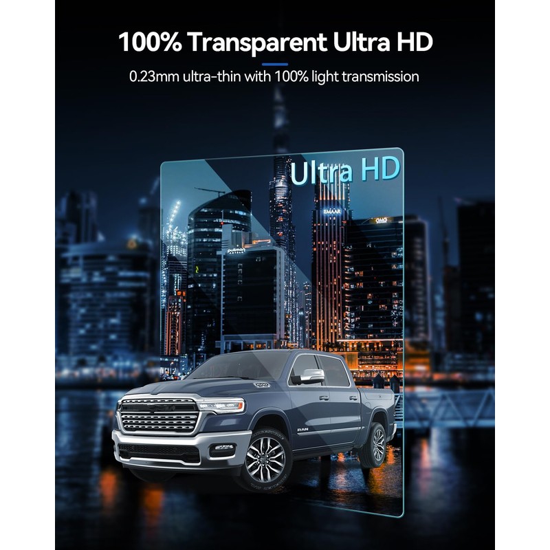 LANTU 2PCS Car Screen Protector for 2019-2025 2026 Dodge RAM