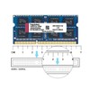 DDR3 / DDR3L 8GB Laptop RAM 1600MHz PC3L/PC3-12800 SODIMM Non-ECC