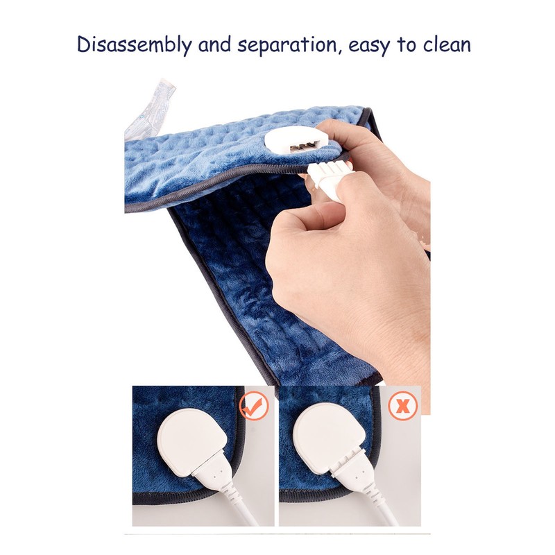 Electric Heating Pad Multifunctional Single Size Home Heating Blanket with