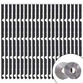 Swess 9in Outside Classic Rib Profile Foam Metal Roof Closure Strips, Panel Foam Closure Strips 9" Fit for Metal Roofing R Panels 3 FT Long Roof Sheets Seal Insulation(20 Pcs)