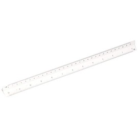 Alvin, Combination Triangular Scale, Metric and English Measurements, White Drafting, Architecture and Drawing Ruler - 12 Inches