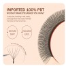 Extensión De Pestañas 6dw W Shape Volume Premium En Forma