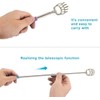 ElloLife Stainless Steel Back Scratcher, 4 Pieces: High Quality Scraper