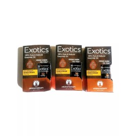 Gurunanda Exotics Pure 100% Natural Essential Oil Mediterranean Marjoram Warming Lot Of 3