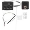 Ukulele Pickup EQ Color Tuner with LED Display Electric Box