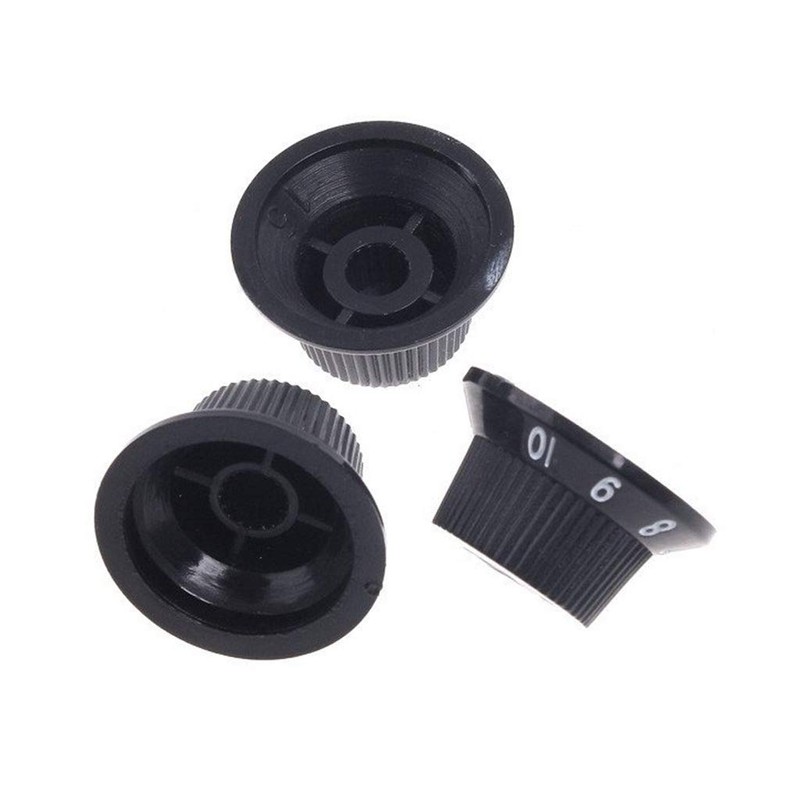 Alnicov Guitar Control Knobs 1 Volumn 2 Tone Fits Metric