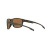 Native Men's XD9040 Gorge Square Sunglasses, Matte Olive/Brown Polarized, 59