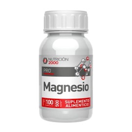 Magnesio N2000 500 mg por Porción, 100 Cápsulas, Carbonato de Magnesio, Suplemento Alimenticio, Uso Diario