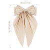 Atoden Hair Bows Silky Satin Bows for Hair Ribbons 2Pcs
