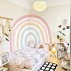 TOUNALKER Large Rainbow Wall Decals (89.76 X 78.74 Inch) Wall