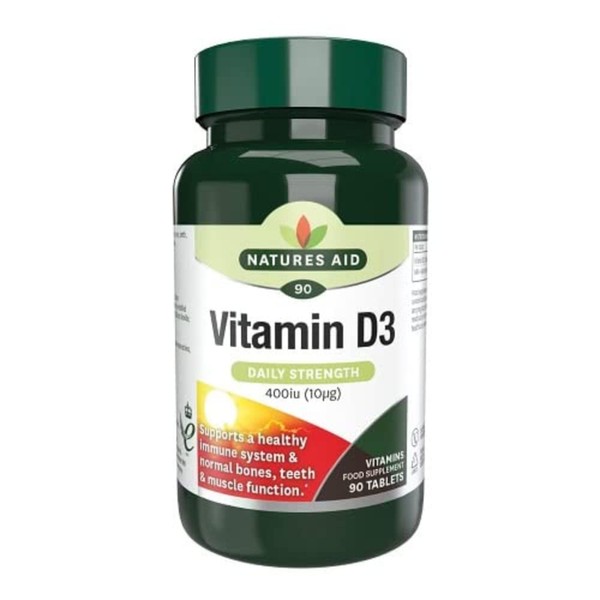 Natures Aid Natures Aid Vitamin D 10ug - Pack of