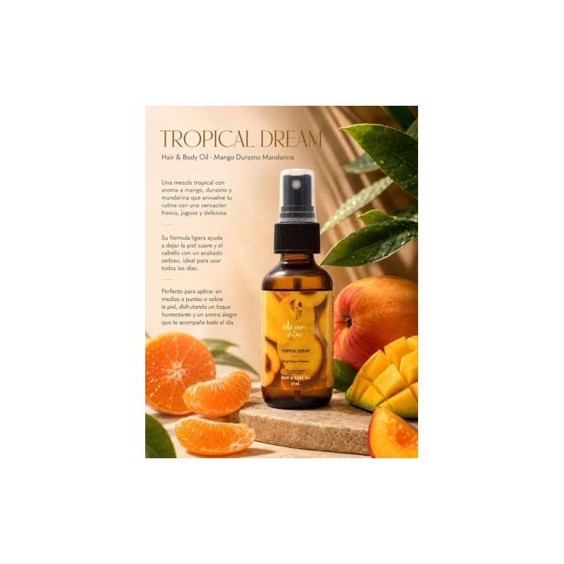 Oleum Vitae Aceite Para Cabello-cuerpo Tropical Dream 60 ml