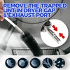 Holikme 32 Feet Dryer Vent Cleaner Kit, Upgrade Flexible Lint