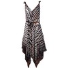 GURU SHOP Batik Jumpsuit, Summer Jumpsuit, Trouser Dress, Women, Red,