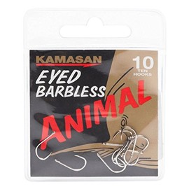 Kamasan Animal Fishing Hooks - Size 10, One Size