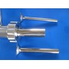 (3) Sausage Stuffer Tubes for Kitchenaid meat grinder attachment. STAINLESS
