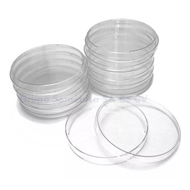 Grupo Somedica Caja Petri Plastico Cristal Grado Medico 60x15 Esteril 10pzs