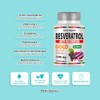 Purely Organics Resveratrol Gold 1340 mg Suplemento Antioxidante con Polifenoles,
