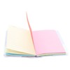 TEHAUX Pu Leather Notebook with 75 * 125mm Yellow Notebook