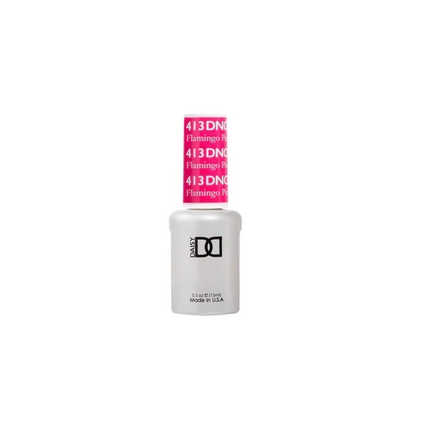 DND Gel Polish UV/LED #413 - Flamingo Pink (GEL ONLY)