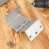 Haidms 6 Pack Offset Hinges 3.5 Inch Satin Nickel Swing