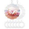 Aribrnten 6PCS Sublimation Wind Spinner Blanks 3D Double Sided Sublimation