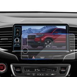 KOOGEN Tempered Glass Screen Protector for Honda Ridgeline 2025 2024,Infotainment Navigation Screen Film Compatible With Ridgeline Accessories - 9 inch