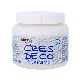 Hobby Line Cres Deco Texture Snow 500 ml