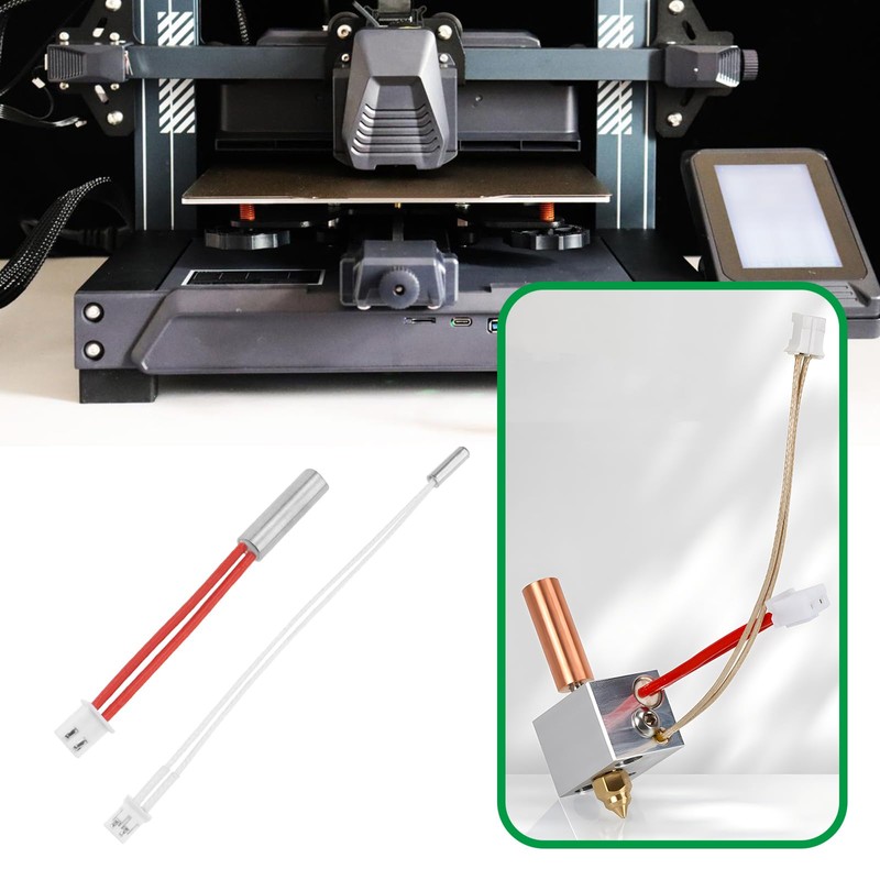 Create idea 2pcs 3D Printer Heating Rod 24V 50W with